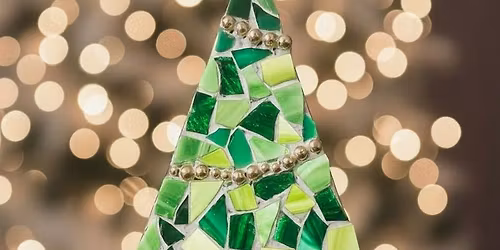 Mosaic Christmas Tree Class