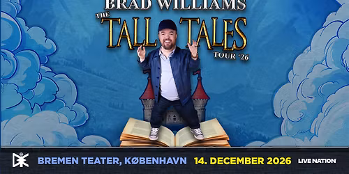 Brad Williams - The Tall Tales Tour 2026 \/\/ Bremen Teater \/\/ 14. December 2026