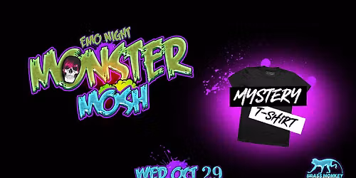 Emo Night Monster Mosh & Free Shirt Giveaway