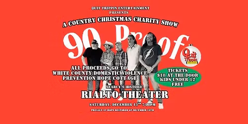 90 Proof: A Country & Christmas Charity Show 