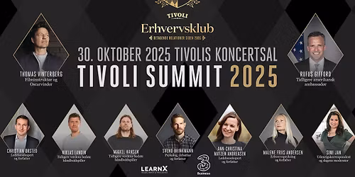 Tivoli Summit 2025 - Ledelse i en foranderlig verden