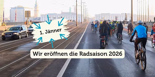 Neujahrsradeln: Wir er\u00f6ffnen die Radsaison 2026