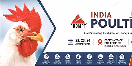 South Asia\u2019s Largest - India Poultry Show-2027