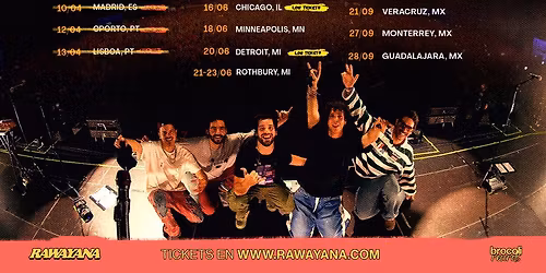 Rawayana Guadalajara Tickets
