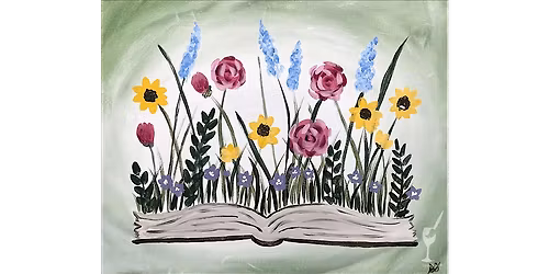 The Tale of Sprouting Wildflowers - Paint and Sip in San Antonio | Classpop!\u2122