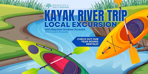 Guided Kayak River Trip - Only $25, Kayak Included, Registration Required