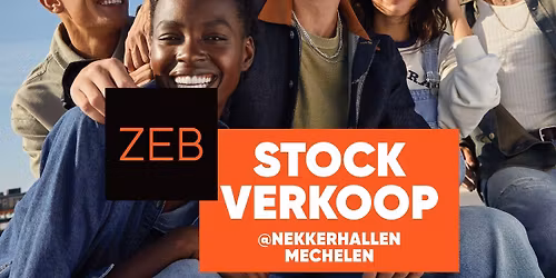 ZEB stockverkoop - Nekkerhallen Mechelen - alles max. \u20ac30