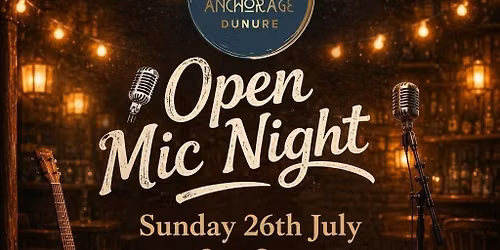 Anchorage Community Open Mic Night July 2026