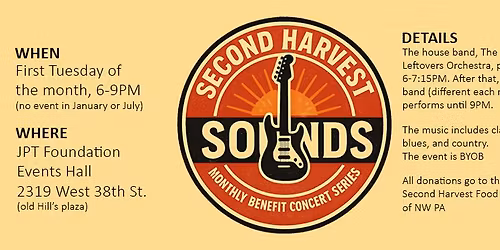 Second Harvest Sounds w\/Guest Band: Shady Side
