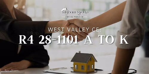 West Valley CE: R4 28-1101 A to K