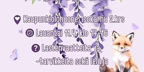 Lastenkirppis Pikkukettu 11.4.