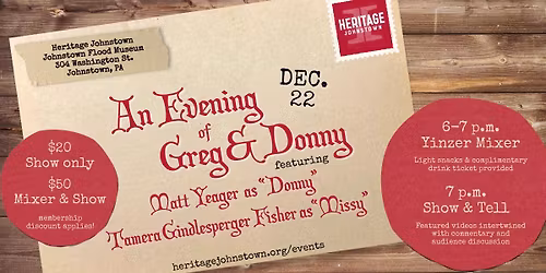 An Evening of Greg & Donny