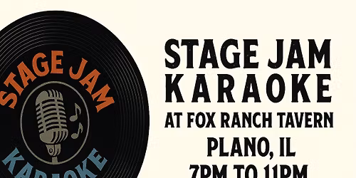 STAGEJAM KARAOKE AT FOX RANCH TAVERN!