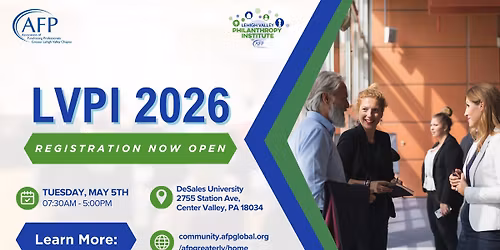 2026 Lehigh Valley Philanthropy Institute