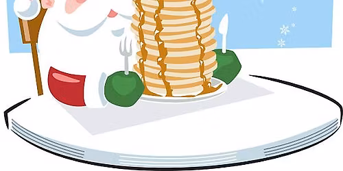 Pancakes and PJs with Santa