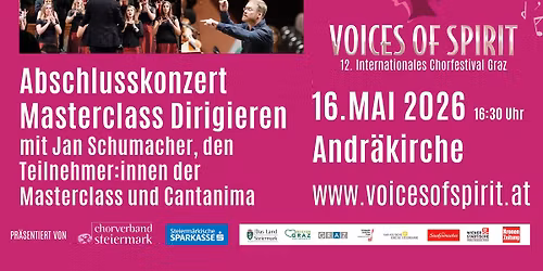 Abschlusskonzert Masteclass Dirigieren mit Cantanima