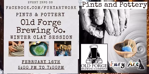 February Old Forge Brewing Pints and Pottery
