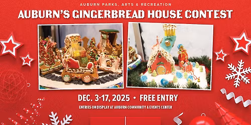 Auburn's Gingerbread Contest