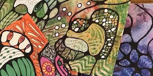 Tricia St. Clair - Demonstration - Neurographical Art.