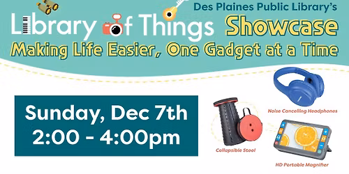 Making Life Easier, One Gadget at a Time : "MY LIBRARY IS..." Grant Showcase