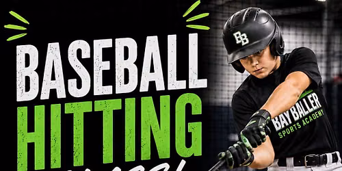 Baseball hitting with Coach Ethan