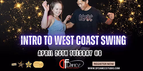 Intro to West Coast Swing\ud83d\udc83\ud83c\udffb\ud83d\udd7a\ud83c\udffbNo partner or experience needed\ud83e\udd20