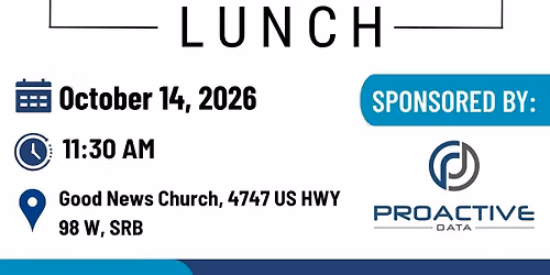 October 2026 Power of Business Lunch sponsored by Proactive Data