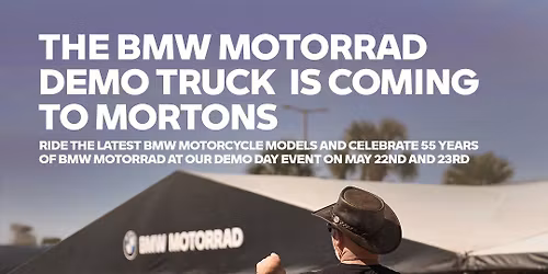 BMW Motorrad Demo Truck!
