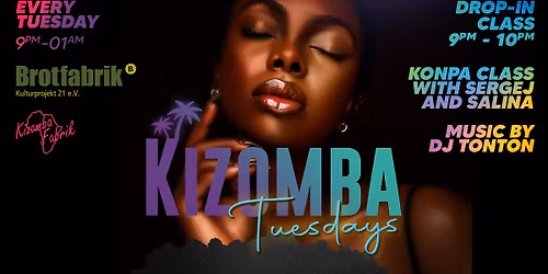 Kizomba Tuesdays New Era by Kizomba Fabrik - Nov 11th Class by Sergej & Salina