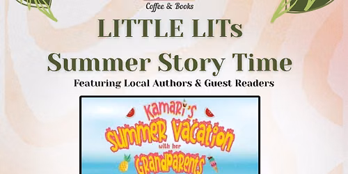 Little LITs Story Time with Guest Author Kendra Thomas — 5018 Broadway Street Pearland, TX 77581, Pearland, TX, United States, Texas 77581