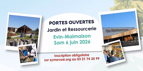 Visites guid\u00e9es Jardin - Ressourcerie : 6 juin 2026