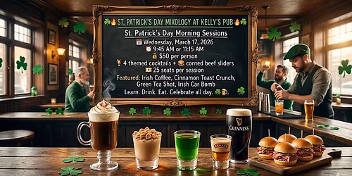 THE IRISH WAKE-UP & SHAKE-UP MIXOLOGY CLASS