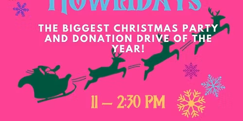 Home for the Howlidays Donation Drive