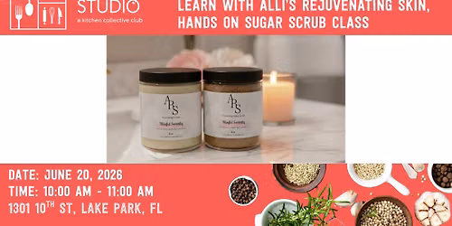 Sugar Scrub Class