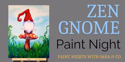 Zen Gnome Paint Night