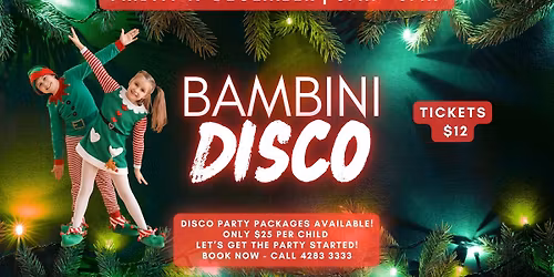 Christmas Bambini Disco \u2013 Let\u2019s Jingle and Dance!