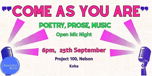 Come As You Are: Open Mic Night