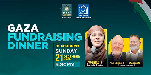 Gaza Fundraising Dinner, Blackburn