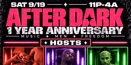 Reggie Riich: AFTER DARK: 1 Year Anniversary