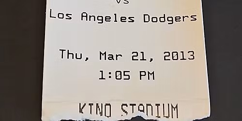 Chicago Cubs at Los Angeles Dodgers at Dodger Stadium