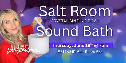 Relaxing Salt Room Crystal Singing Bowl Sound Bath in Rochester Hills