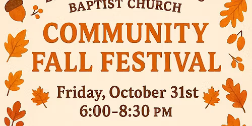 BCRBC Community Fall Festival