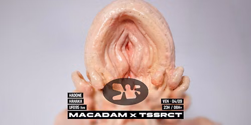 Macadam x TSSRCT \u2022 Hadone ~ UFO95 (live) ~ Hanaka