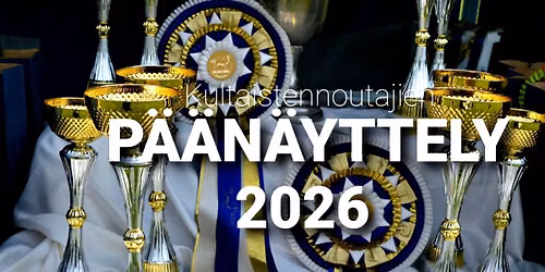 Kultaistennoutajien p\u00e4\u00e4erikoisn\u00e4yttely 2026