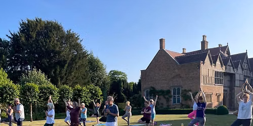Outdoor Yoga at Coughton Court