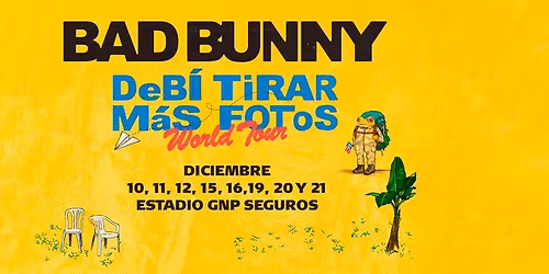 Tour GDL-CDMX a los conciertos de Bad Bunny \ud83d\udc30