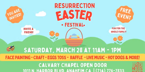 Resurrection Easter Festival \u2013 Family Event