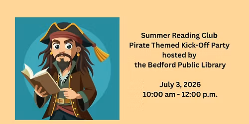 Summer Reading Club Kick-off Party