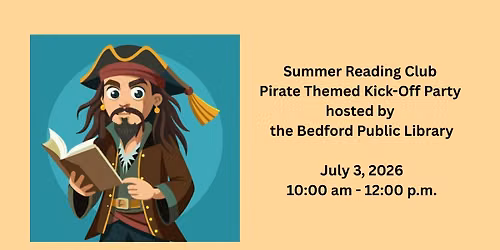 Summer Reading Club Kick-off Party