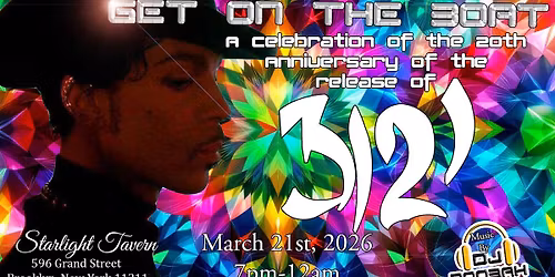 GET ON THE BOAT: A Celebration of the 20th Anniversary of 3121